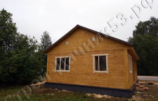 4 Брусовой дом ОД-8, 7×9, 63 м², Ленингрдаская область, Лодейнопольский район, ПГТ Свирьстрой (3)